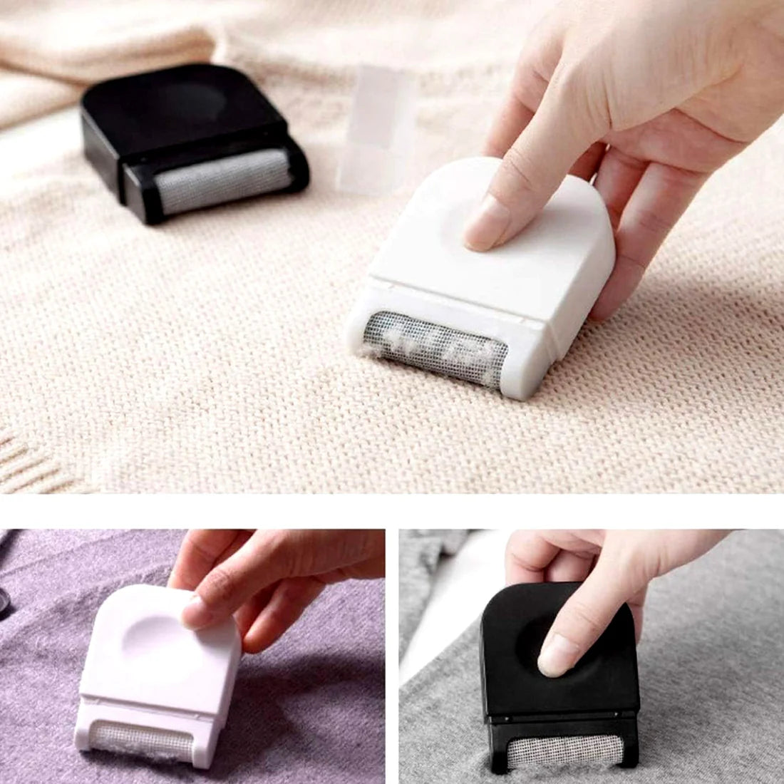 Portable Clothes Lint Remover | Fuzz & Fluff Remover for Clothes & Home Accessories (1 Pc)