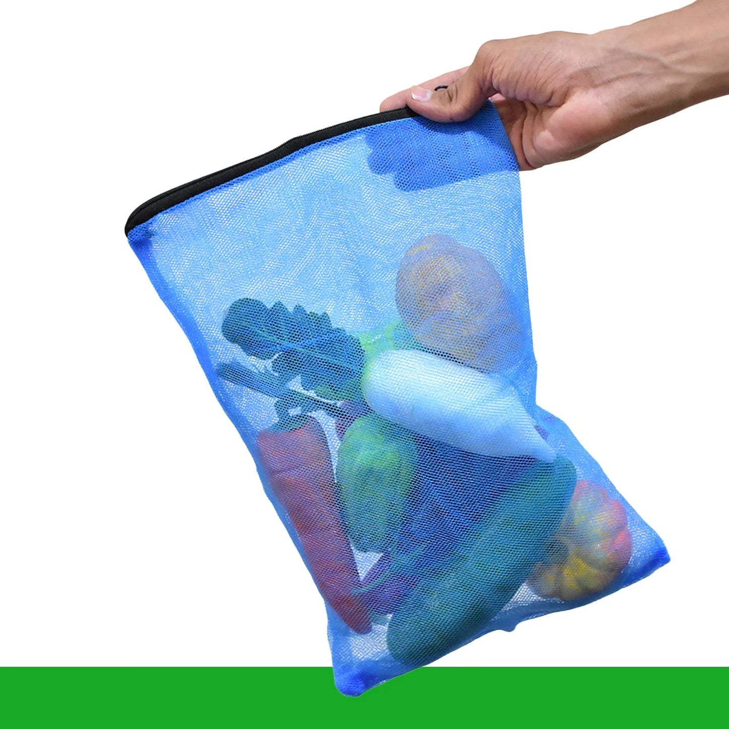 Food Covers & Fridge Storage Bags for Vegetables and Fruits with Zipper