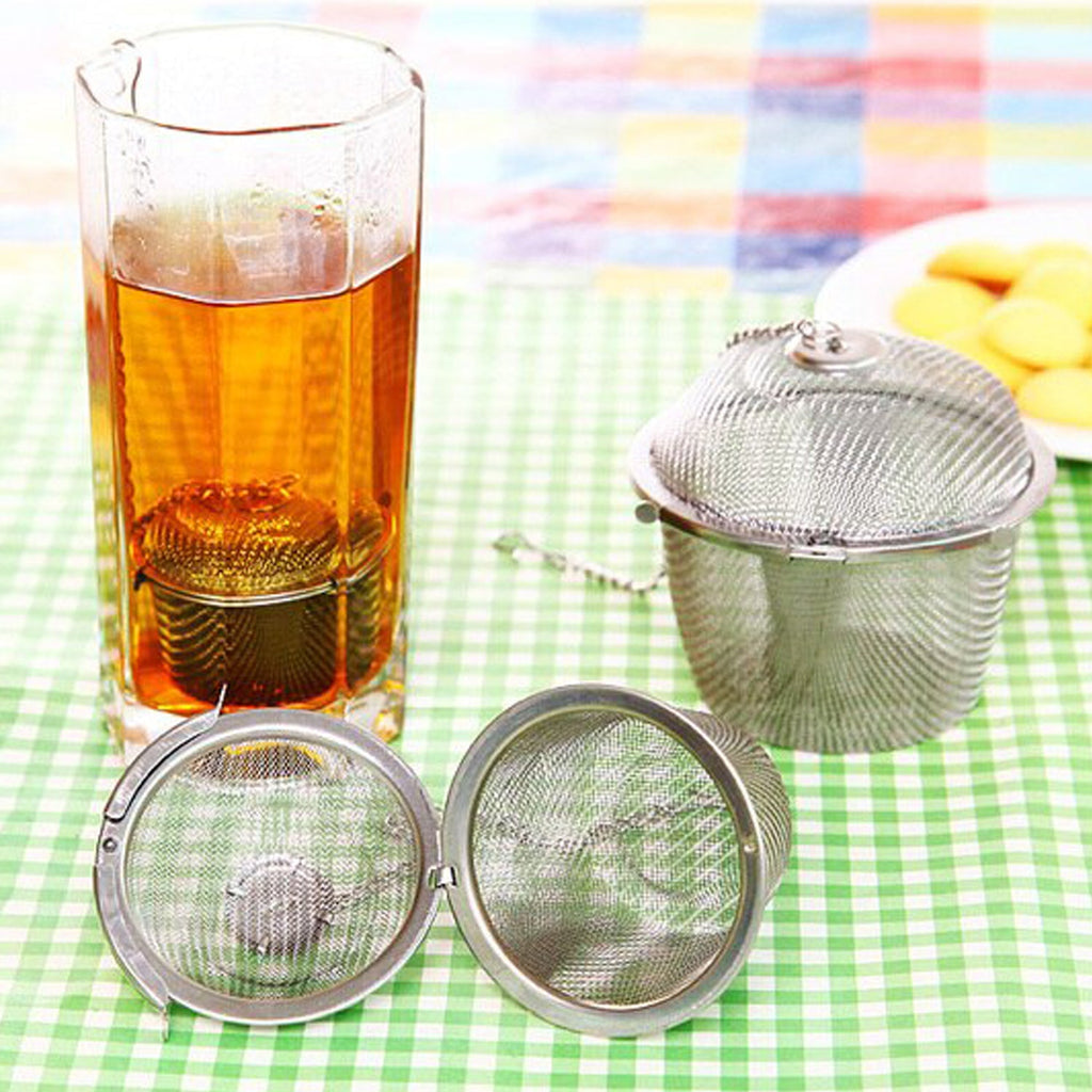 SS Easy Tea Filter | Stainless Steel Fine Mesh Strainer for Tea & More