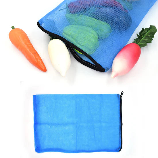 Food Covers & Fridge Storage Bags for Vegetables and Fruits with Zipper