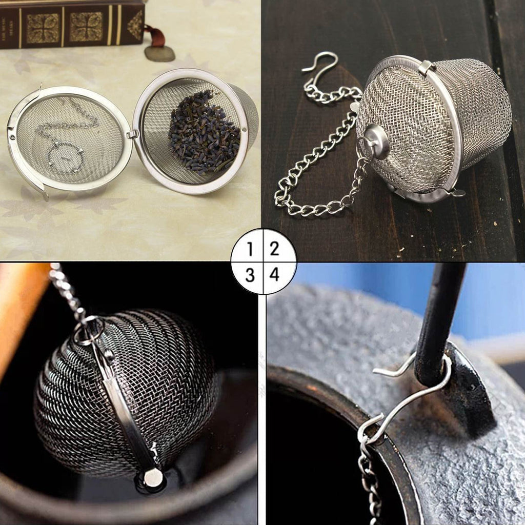 SS Easy Tea Filter | Stainless Steel Fine Mesh Strainer for Tea & More