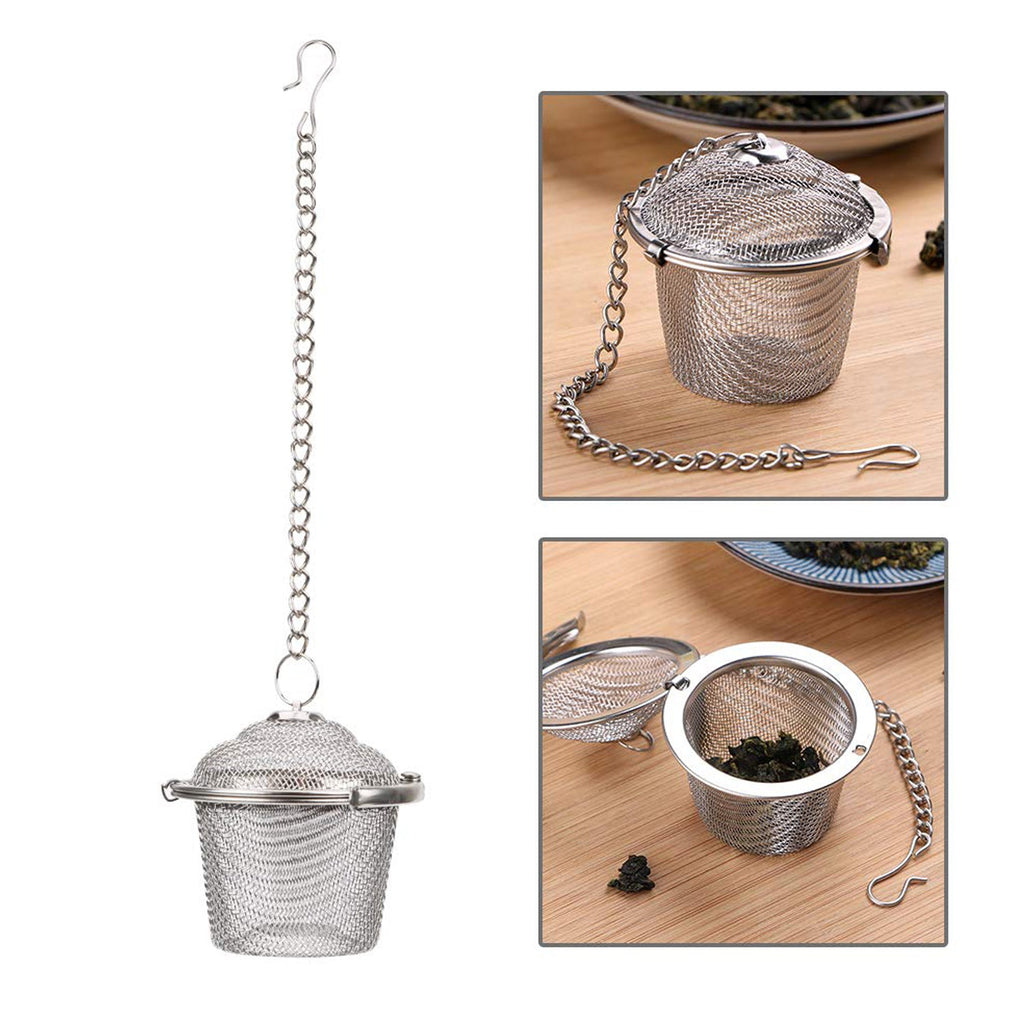 SS Easy Tea Filter | Stainless Steel Fine Mesh Strainer for Tea & More