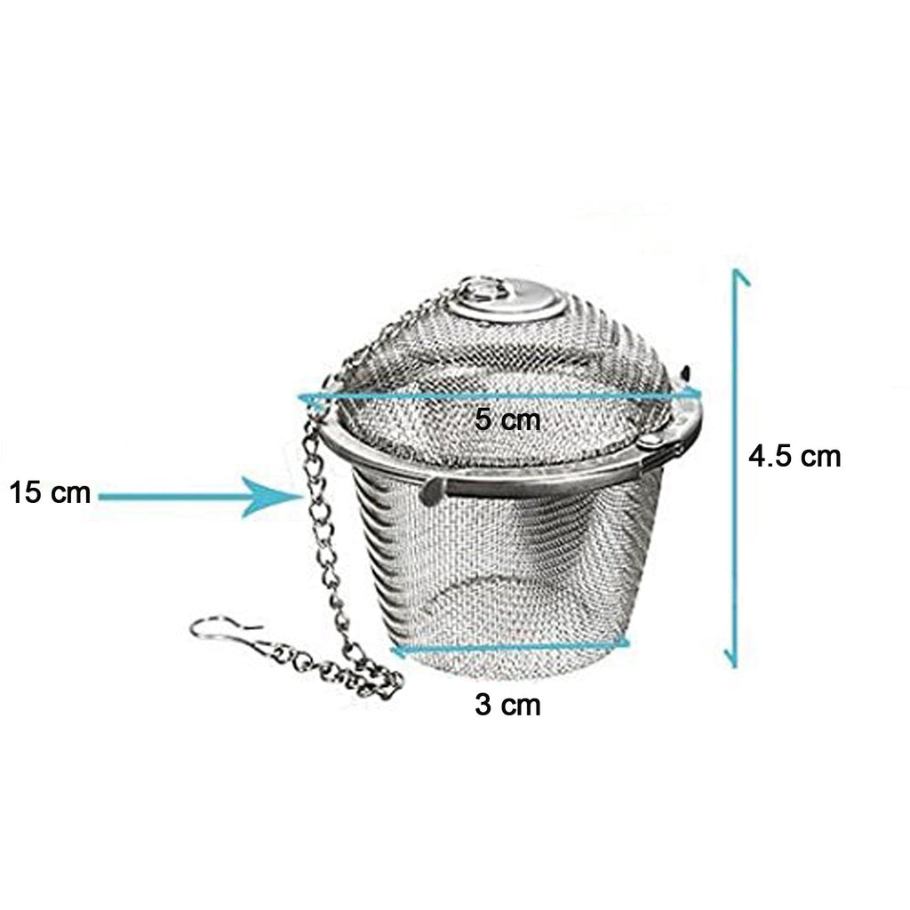 SS Easy Tea Filter | Stainless Steel Fine Mesh Strainer for Tea & More