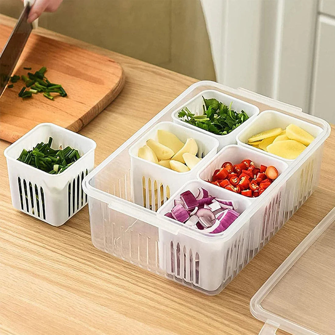 Premium Fridge & Freezer Storage Containers – Advanced Kitchen Organization Set