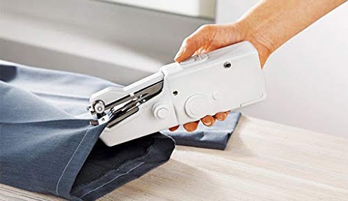 Handheld Mini Electric Sewing Machine | Cordless & Portable for Quick Fixes & DIY Projects