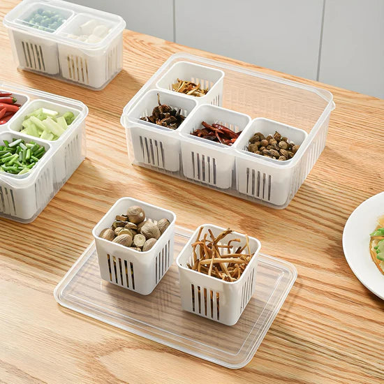 Premium Fridge & Freezer Storage Containers – Advanced Kitchen Organization Set