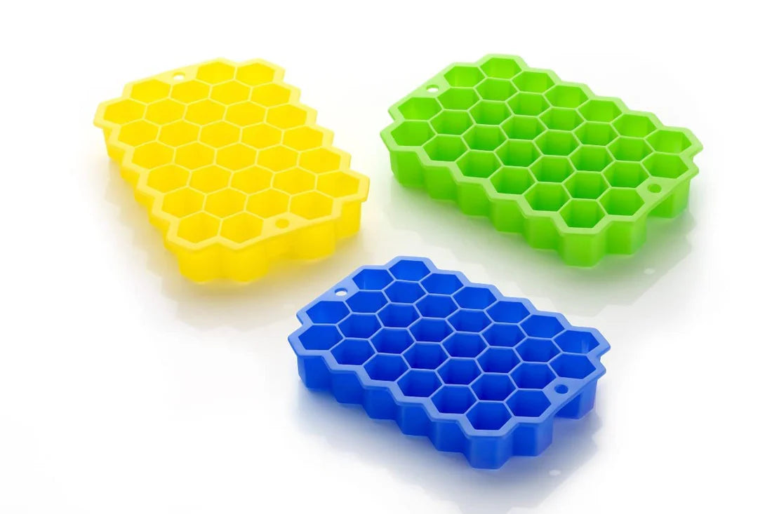 Flexible Silicone Ice Cube Tray – 37 Small Cubes | Food-Grade, Non-Stick & Easy Release