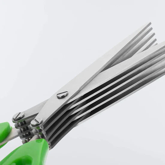 Stainless Steel 5-Blade Herb Scissors