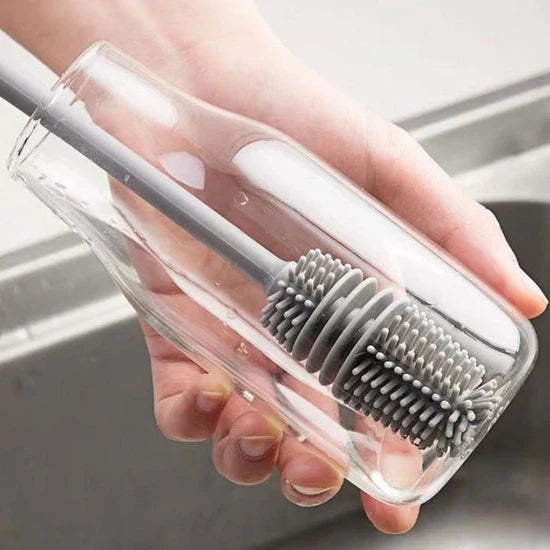 Multi-Purpose Bottle Cleaning Brush – Effortless & Efficient Cleaning